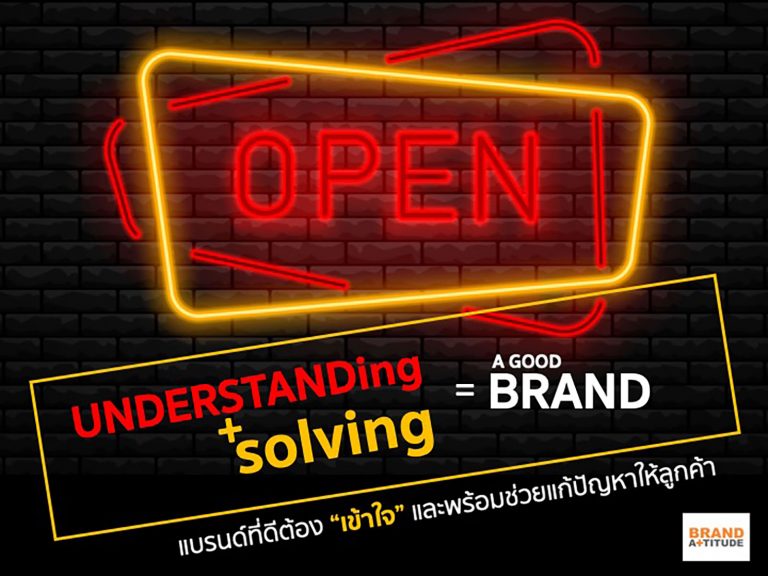 Understanding + Solving = Brand Building